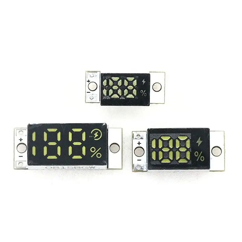 Innovative Mini Battery Level Indicator for 1-4S Lithium Batteries with User-Friendly Smart Button Feature