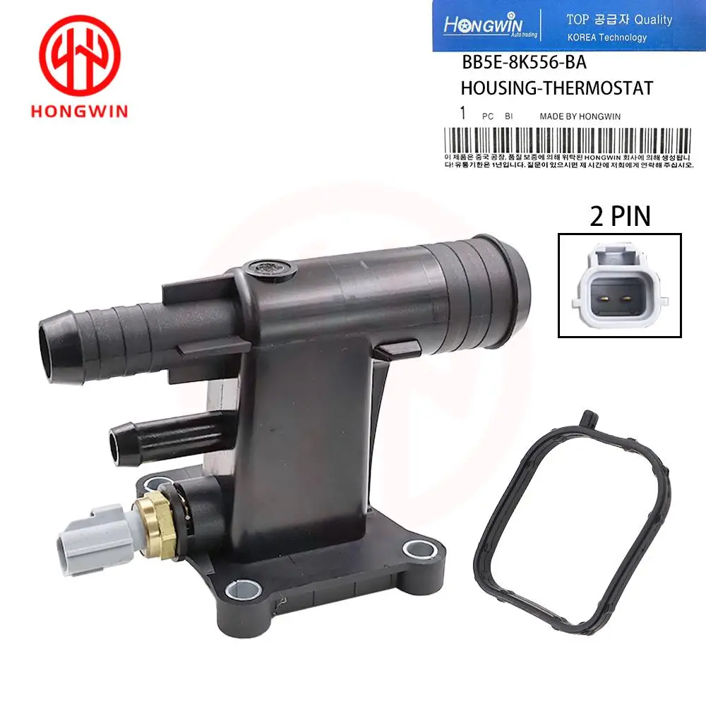 

BB5E-8K556-BA Coolant Thermostat Housing For Land Rover Discovery 2017-2024 Freelander 2011-2014 Range Rover Evoque 2011-2019