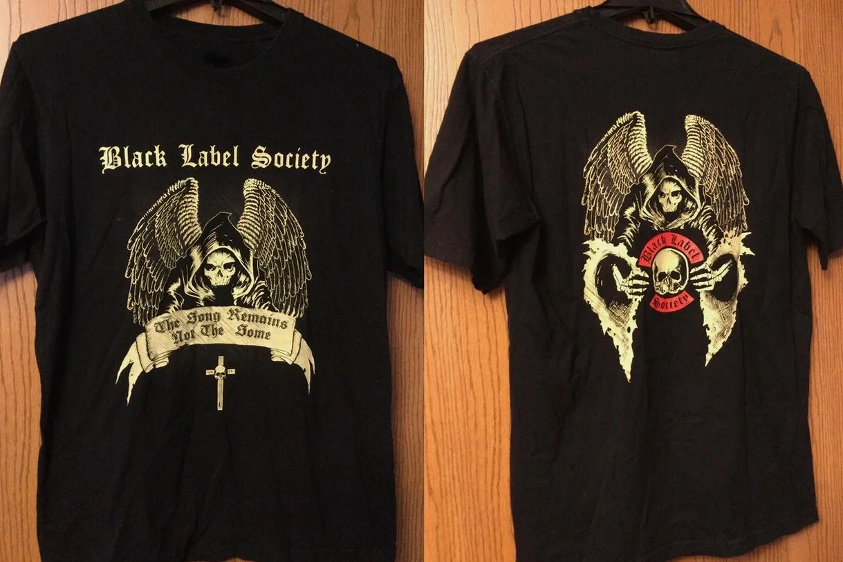 2 Sides The Song Remains Black Label Society Shirt Black Unisex S-5XL