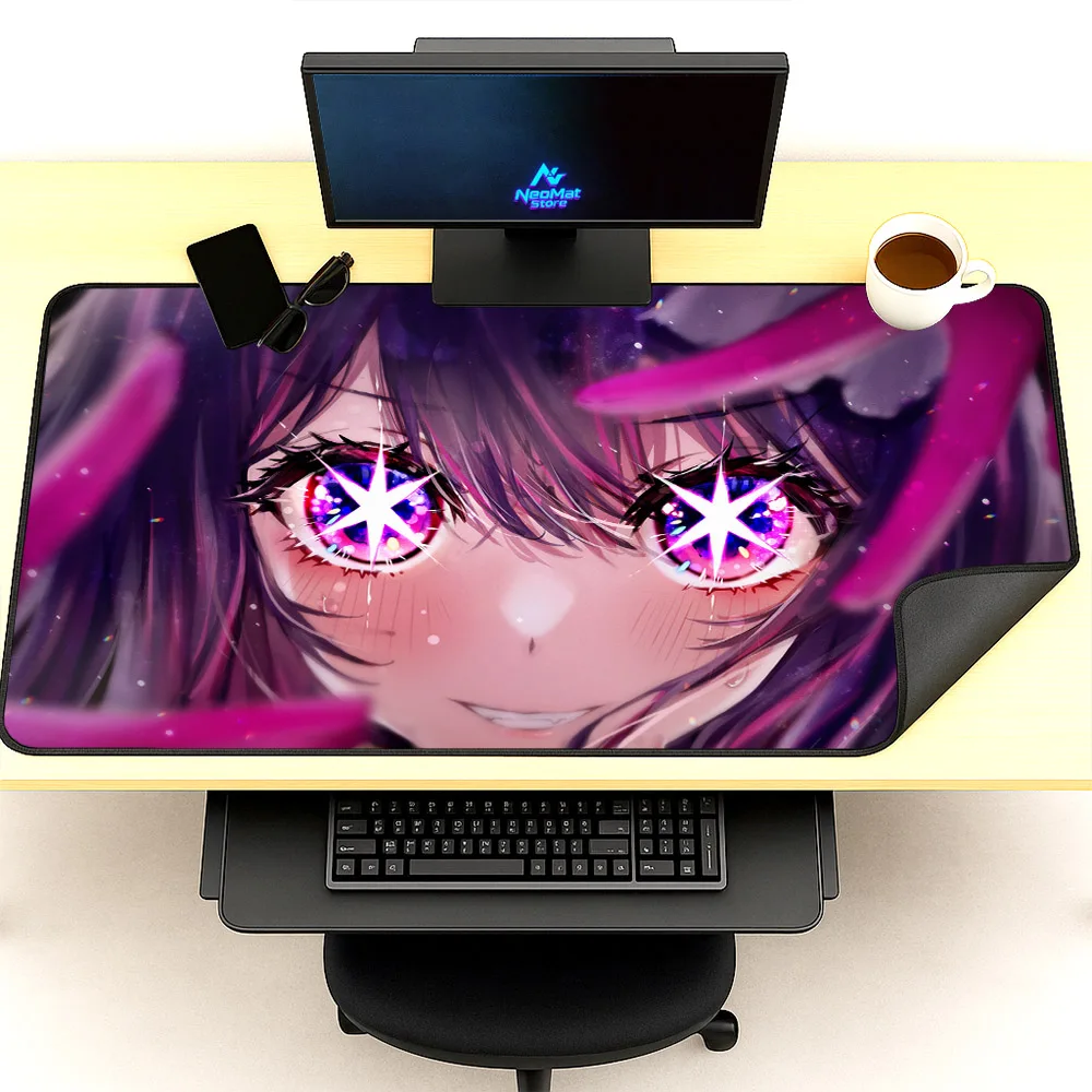 Tappetini per mouse anime Ragazza Decorazioni per ufficio Tappetino per mouse da gioco Tappetino da gioco 90x40 4mm Accessori per desktop Estensore da scrivania Tappetino giapponese per PC