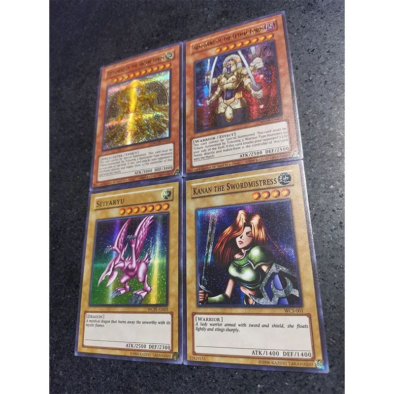 Yu-Gi-Oh! Mago scuro Ragazza Occhi rossi Drago nero alternativo Fai da te fatto in casa Xtreme Toys Carta da collezione regalo di compleanno di