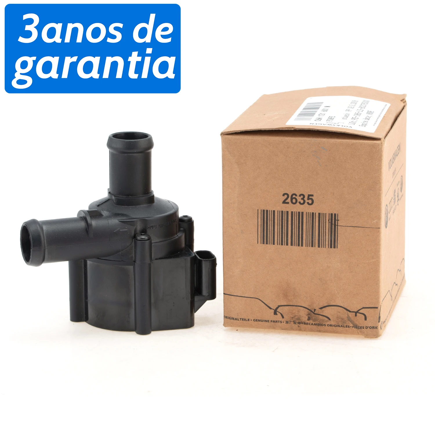 Bomba de água auxiliar de resfriamento OEM genuína 06H 121601 M,06H 121601 J Para AUDI A4 B8/B9, A5 S5 RS5, A6 C7/C8 RS6, A7 RS7, A8 D5 S8, Q5, Q7, R8