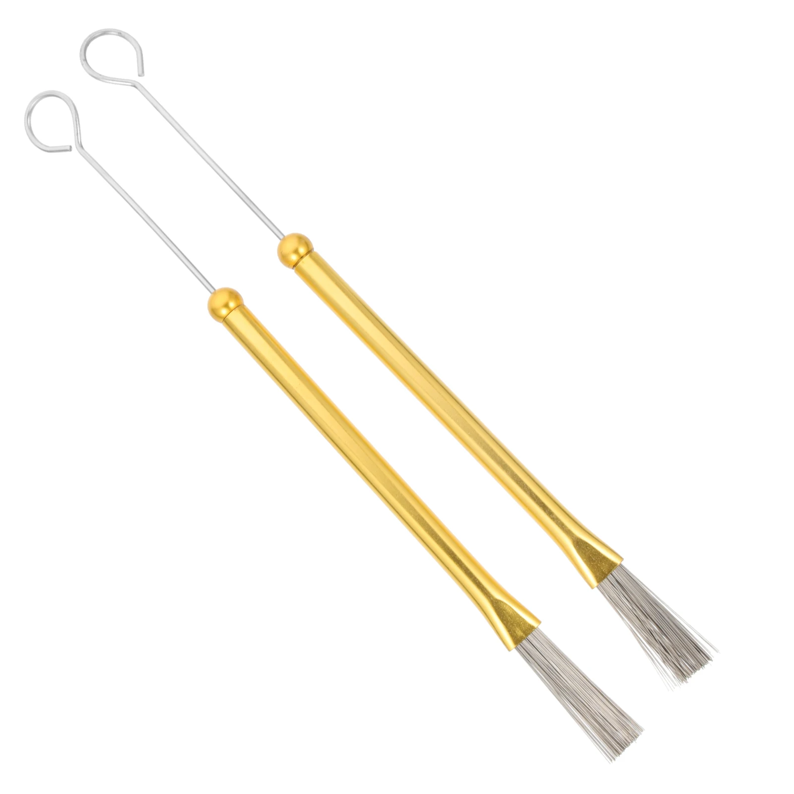 

1 Pair Retractable Drum Wire Brush For Jazz Drums With Smooth Surface And Good Balance Professional Instrument Accessory