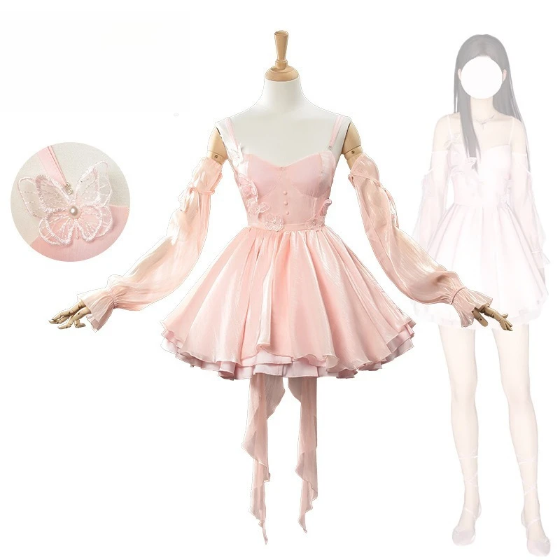 

Love and Deepspace Female Protagonist Cosplay 2025-Yimeng Xinlan Enchanted Dream Wave Anime Game Dress for Cos Events & Parties