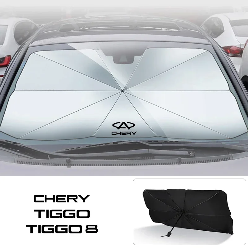 Car windshield parasol car interior front sunshade suitable for Chery Tiggo 3 4 5 7 8 tiggo7pro tiggo8plus car accessories view 3