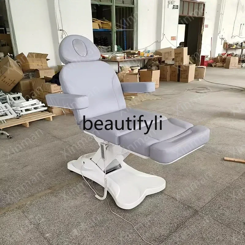 

zqqqqHigh-end aesthetic modern eyelashes 3 motor electric beauty salon beauty massage bed facial bed