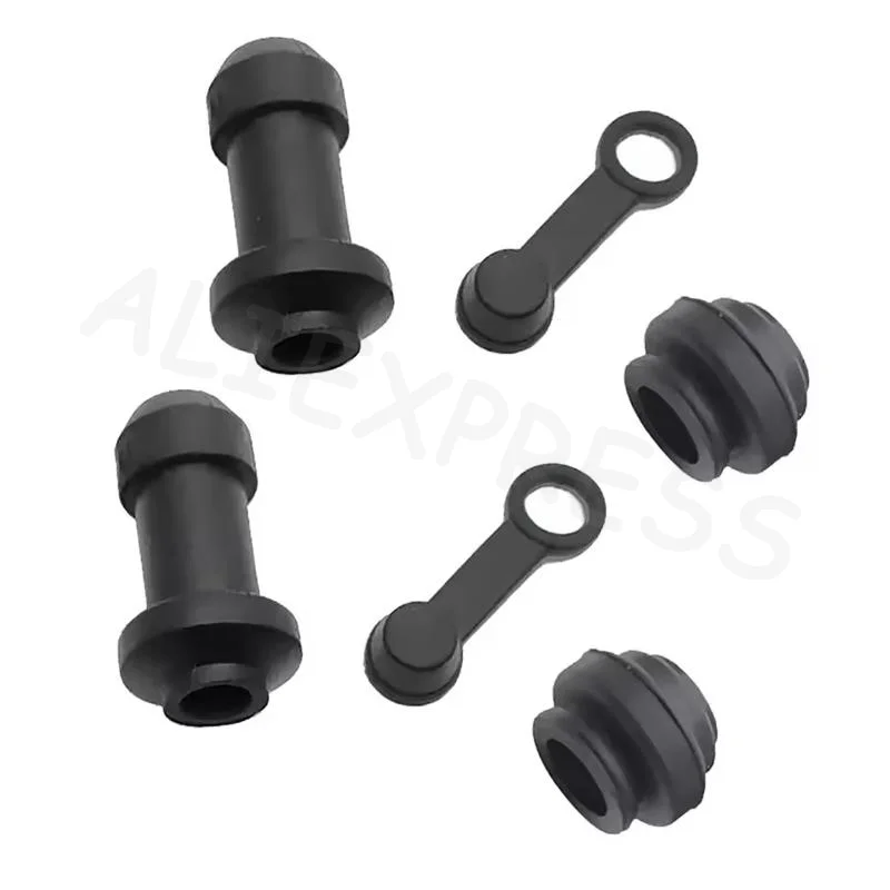 Universal Disc Brake Rubber Cap High-Elastic High-Seal Brake Caliper Protective Cap for Car Motorcycle SUV