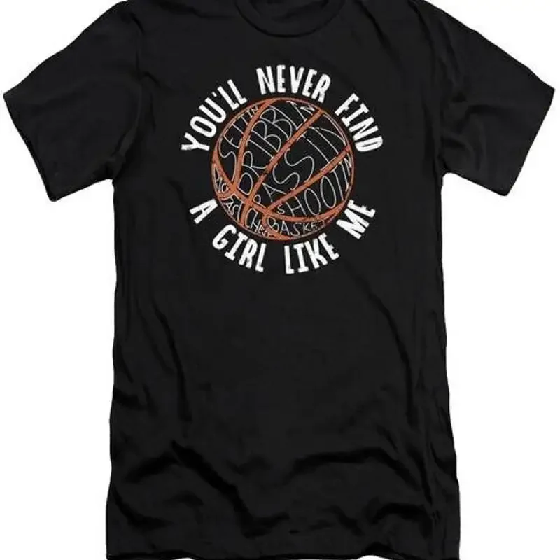 Womens Basketball Basket Shooting Girl T Shirt S 2XL