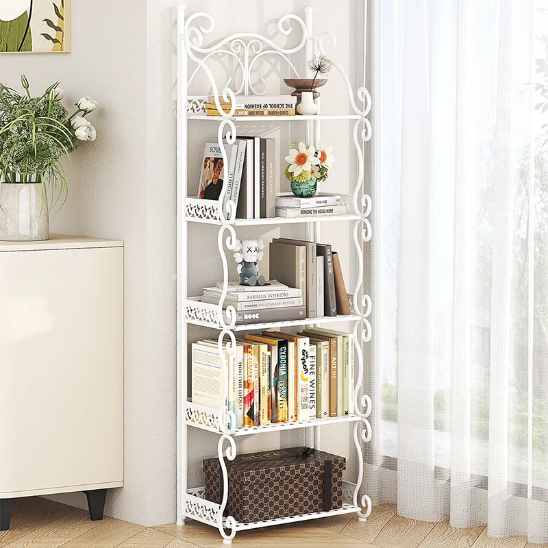 Simple bookshelf floor-to-ceiling modern simple household multi-functional living room multi-layer shelf children and students s