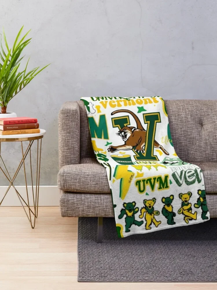 UVM Design Throw Blanket Nap Luxury Throw Tourist Single Blankets