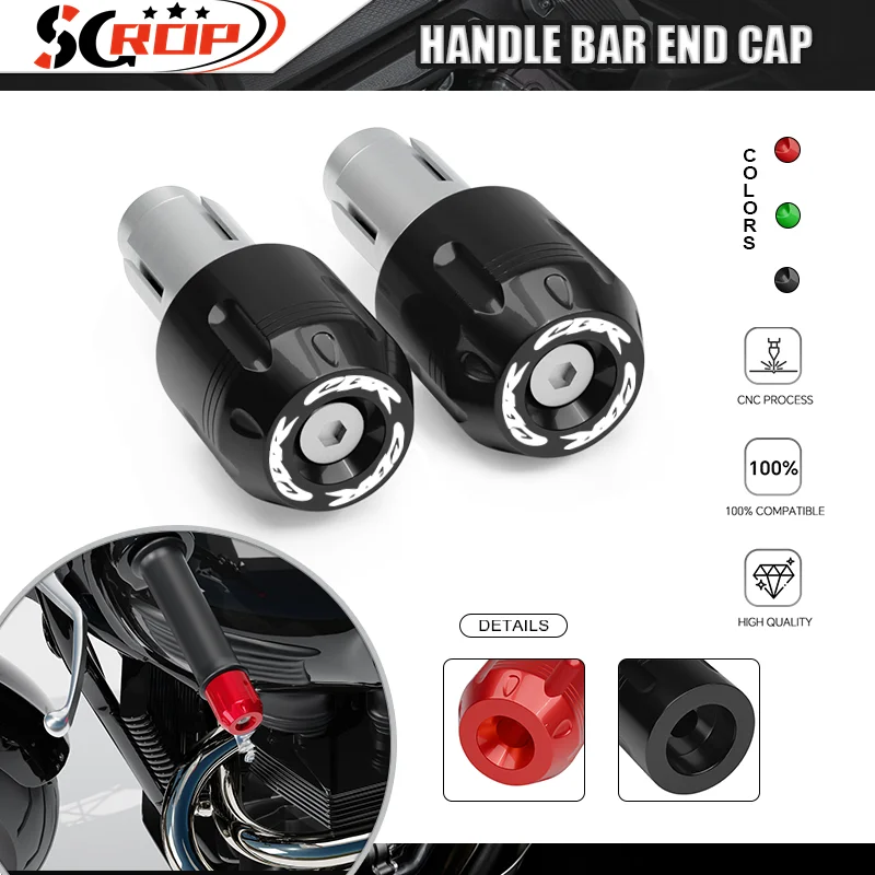 

Universal Handle Bar Counterweight Cover Sliders For CBR650R CBR650F CBR600RR CBR1000RR CBR1100XX Moto Handlebar Ends Cap Grips