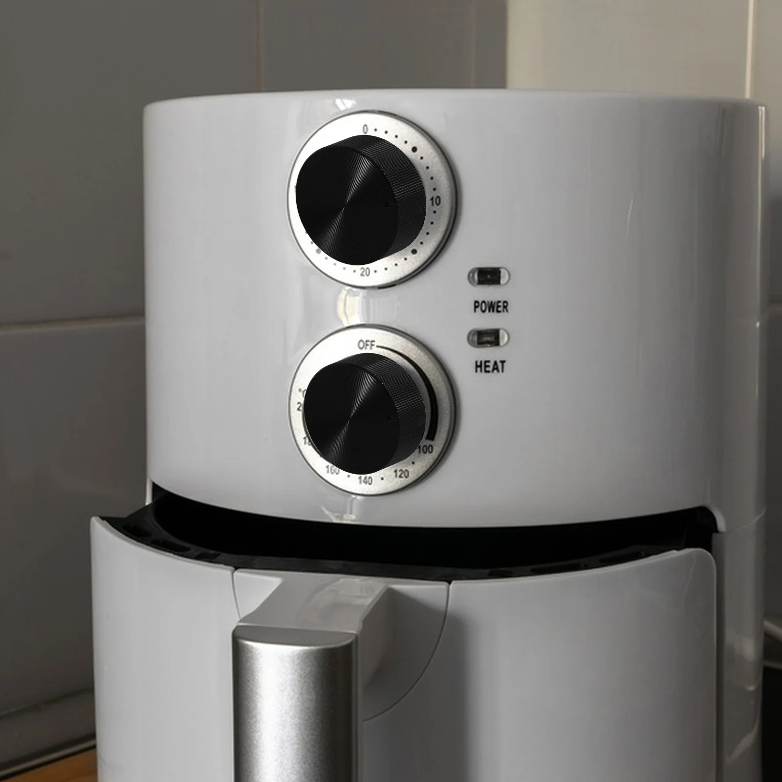 

4Pcs Pressure Cooker Switch Knob Oven Timer Switch Cap Control Knob Kitchen Cooker Accessory Air Fryer Replacement Rotary