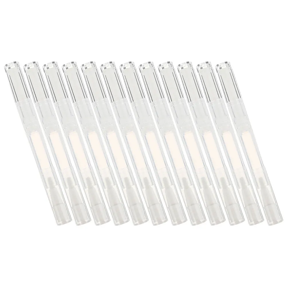 

15pcs Empty Transparent Nail Oil Lip Gloss Containers Eyelash Growth Refillable Tubes Storage Holder Reusable Leakproof