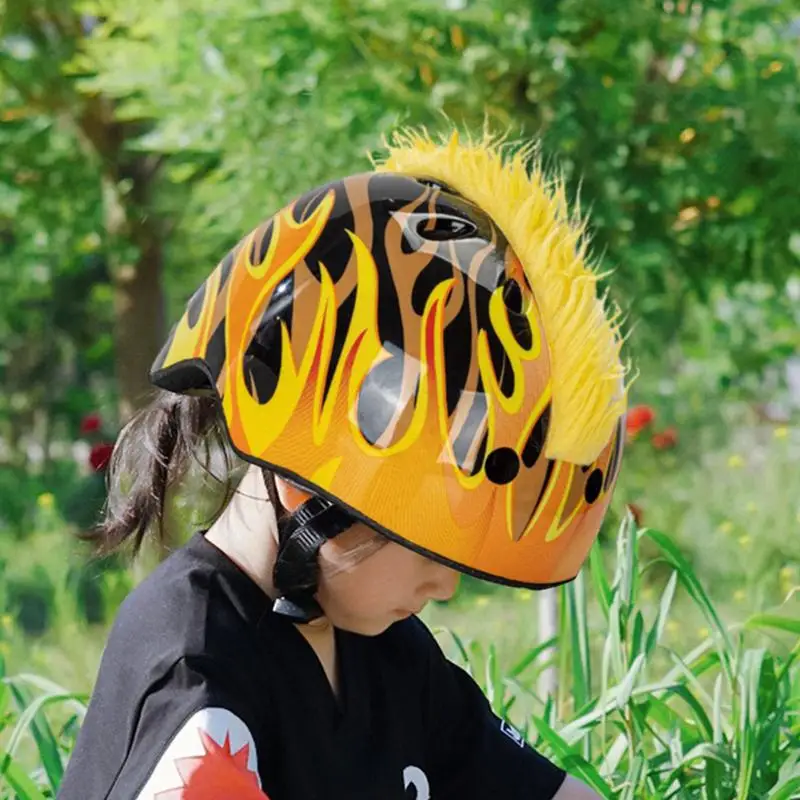 Roller Skating Hat For Girls Bicycle Skateboard Protection Hat Lightweight Cartoon Design Cycling Hat Breathable Adjustable