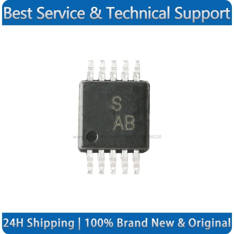 ADG736BRMZ-REEL7 ADG736BRMZ MSOP-10 CMOS Dual Channel SPDT Switch Chip New Original