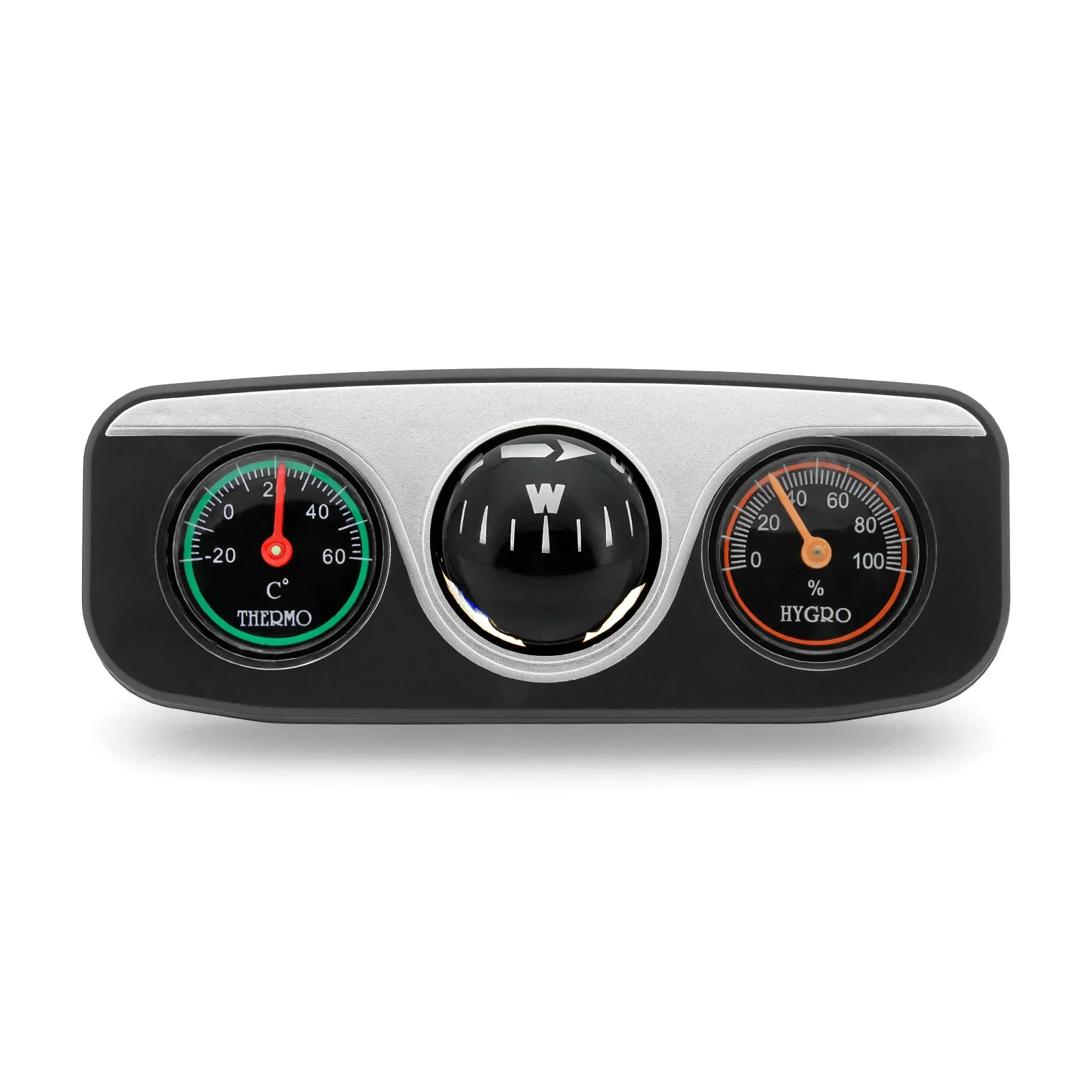 3-in-1-Guide-Ball, Innenzubehör, Auto-Ornamente, Kompass, Thermometer, Hygrometer für Boot, LKW, Off-Road, 4x4, multifunktional – Detail 9
