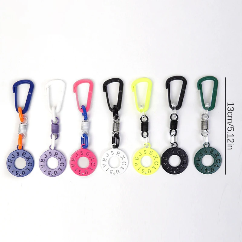 Key Strap Color Rope Keychain Plastic Carabiner Lanyard School Bag Pendant Premium Keycord Accessories Clothing Decoration