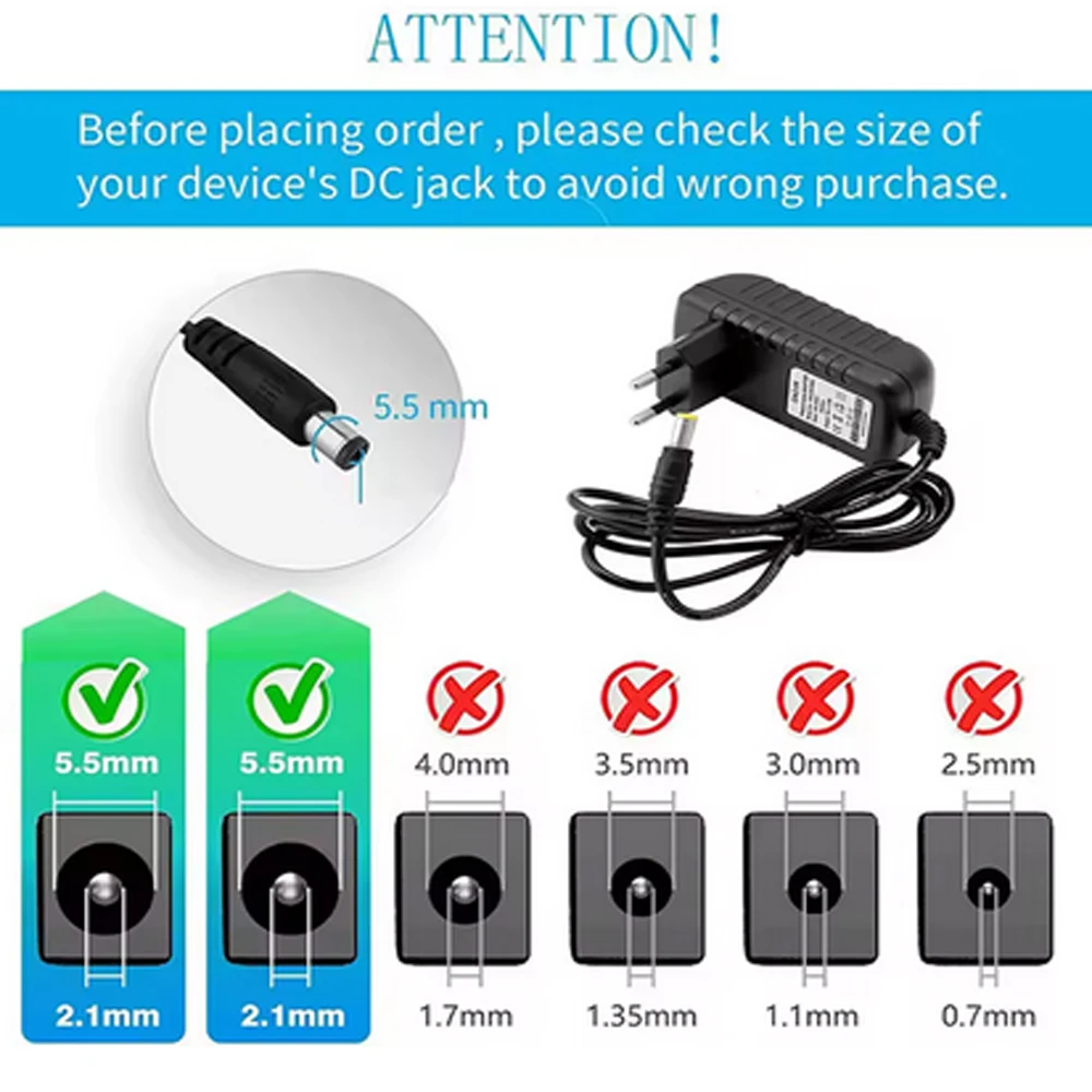 Switching Power Supply Lighting Transformer AC 110V~220V To DC 12V LED Power Adapter 1A 2A 3A 4A 5A 6A 8A 10A For Camera