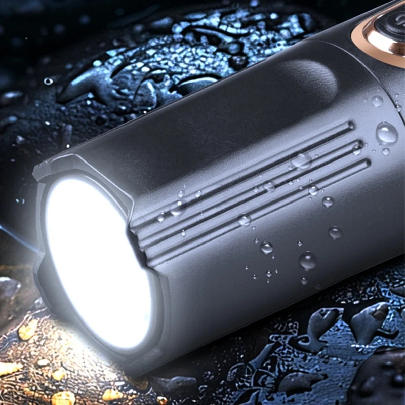 LED Flashlight 800mAh Battery Life Perfect For Backpacking And Survival Kits