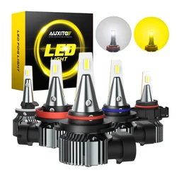 AUXITO H8 H9 H11 LED Canbus Fog Lights Bulb 880 881 H27 PSX24W PSX26W 9006 H10 5202 LED No Error DRL Car Daytime Running Lamp