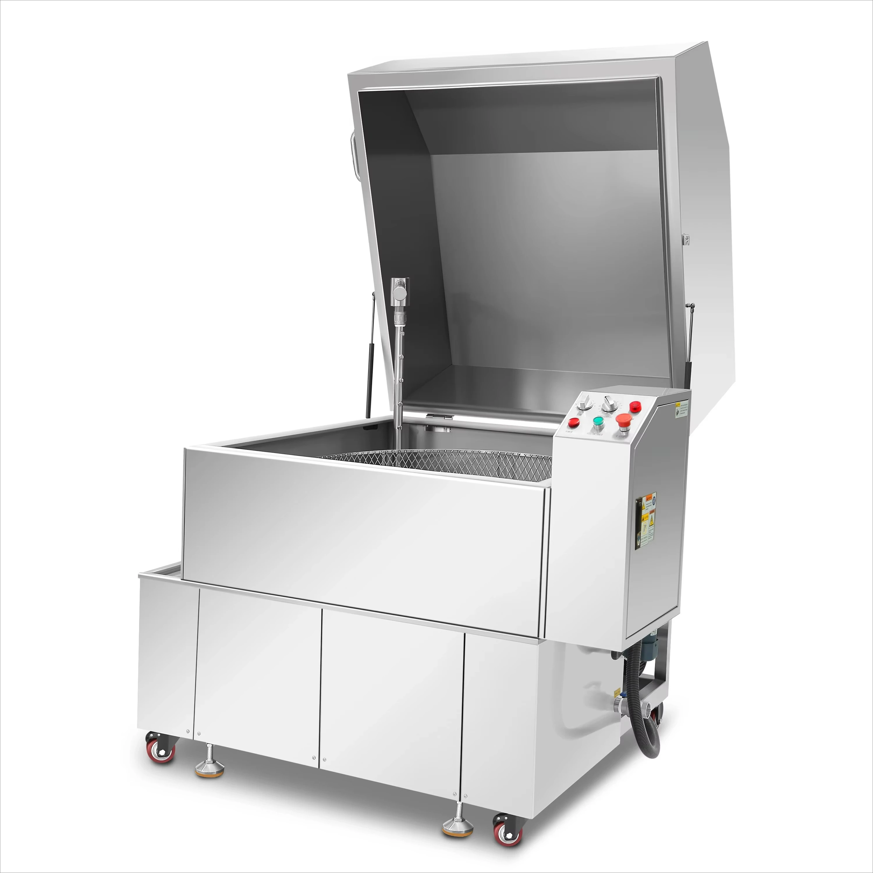 Industrial components for spray washing cabinets