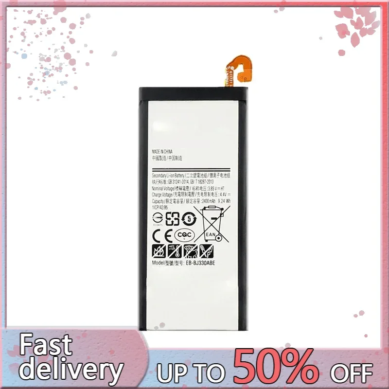 2400mAh Battery EB-BJ330ABE For Samsung GALAXY J3 2017 SM-J330 J3300 SM-J3300 SM-J330F/DS SM-J330FN SM-J330G SM-J330L