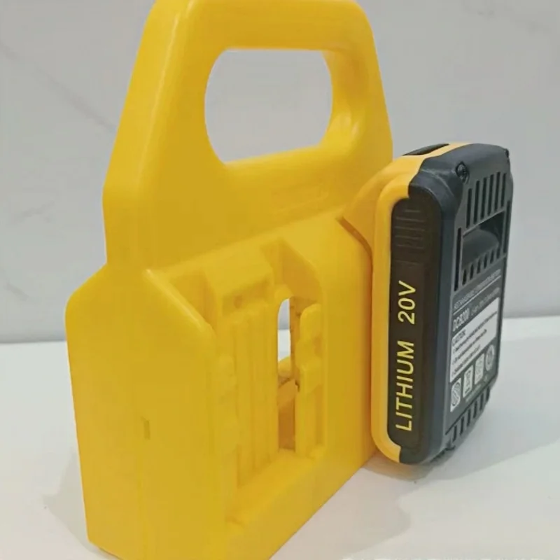 Portable Battery Holder Storage Rack for Dewalt 18V-60V Li-ion Batteries, Wall Mount Organizer for Workbench (DCB203/DCB205）