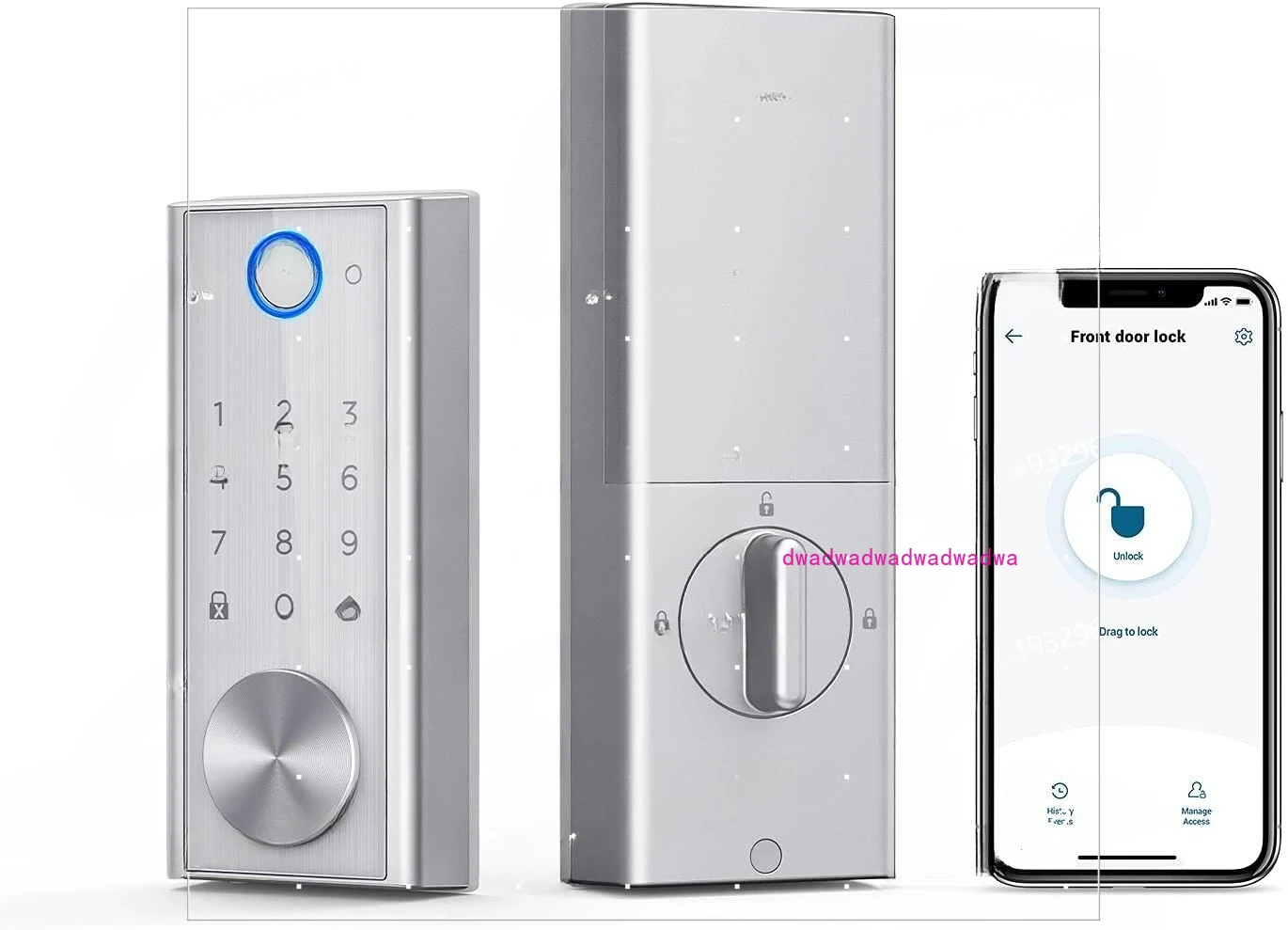 

Smart Door Lock S230 Touch & Wi-Fi Fingerprint Bluetooth Touch T8520 C210 C220