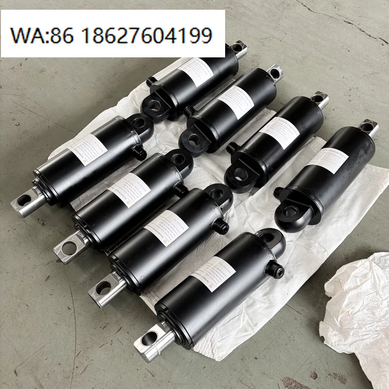 

20Ton Hard Chrome Excavator Cylinder | Double Acting Hydraulic Spare For Boom Bucket Construction Machinery Replacement Working