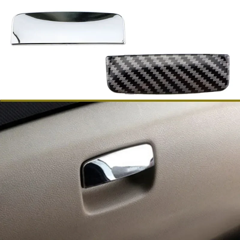 ABS Car Interior Glove Box Door Handle Decoration Trim for Hyundai Verna Solaris Glove Box Cover Sticker Accessories