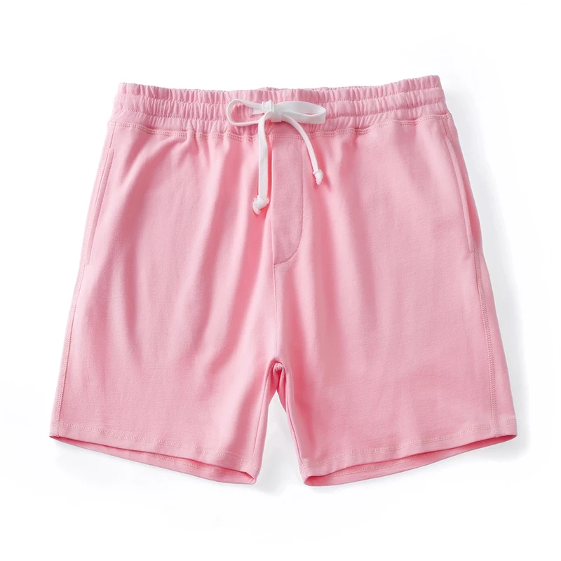 Akkad Kuti-Shorts d\'entraînement athlétiques décontractés pour hommes, taille élastique, entrejambe de 5 pouces, 100% coton, super shorts avec