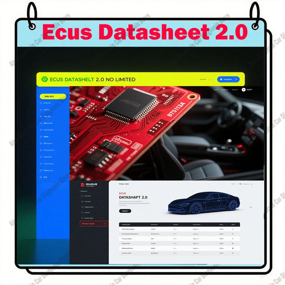 

ECUS Datasheet 2.0 ECU Repair Software PCB Schematics Car Electronic Components Auto Repair Additional Information