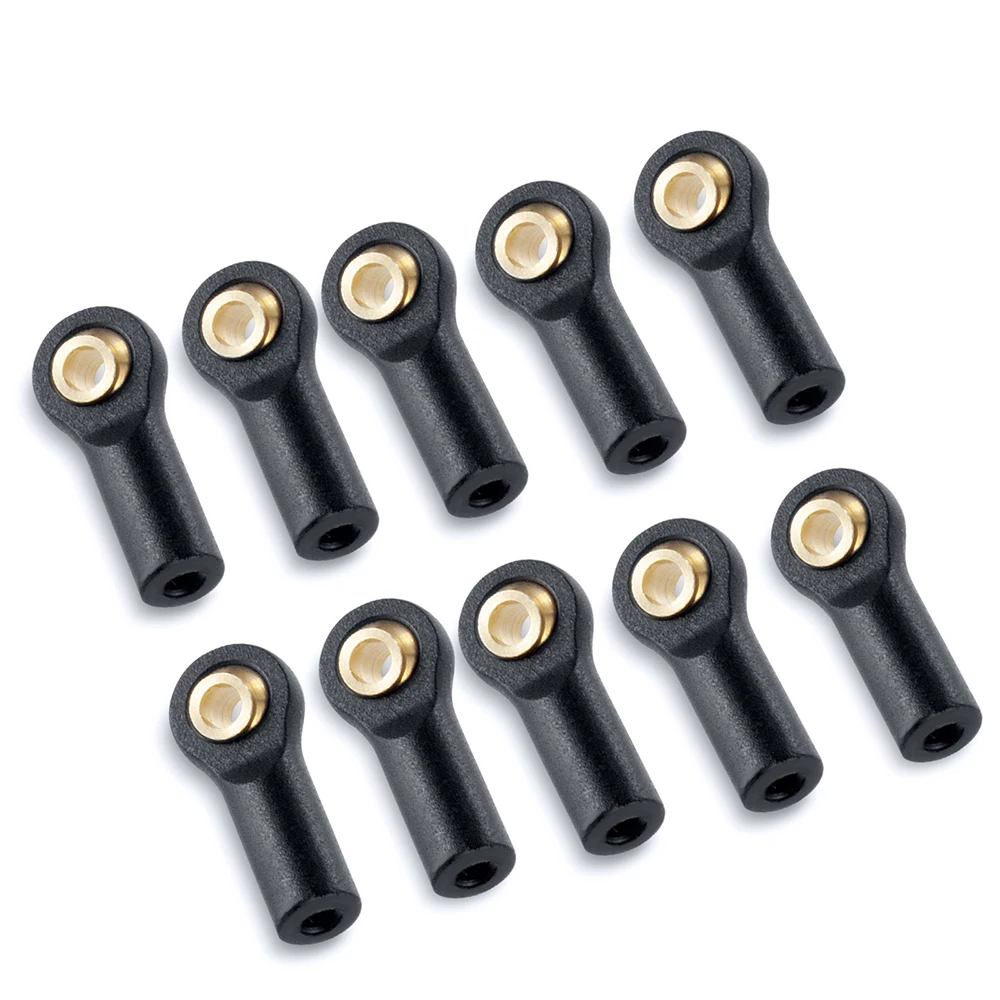 AXSPEED 10Pcs M2 Kunststoff Link Spurstangenkopf Kugelgelenk Gestänge Bälle Kopf Halter für RC Boot Auto Flugzeug lkw Buggy DIY Teile