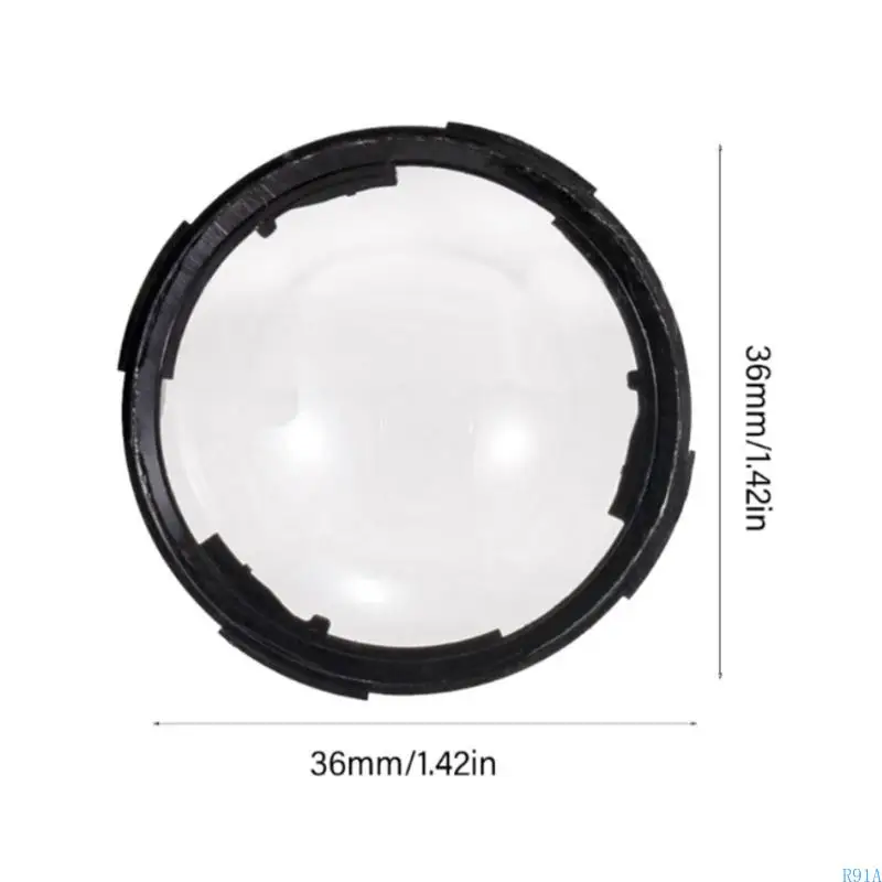 R91A Крышки линз вращающиеся гвардии линзы 36 мм/1,42 дюйма водонепроницаемой и съемной рамы для камеры действия для