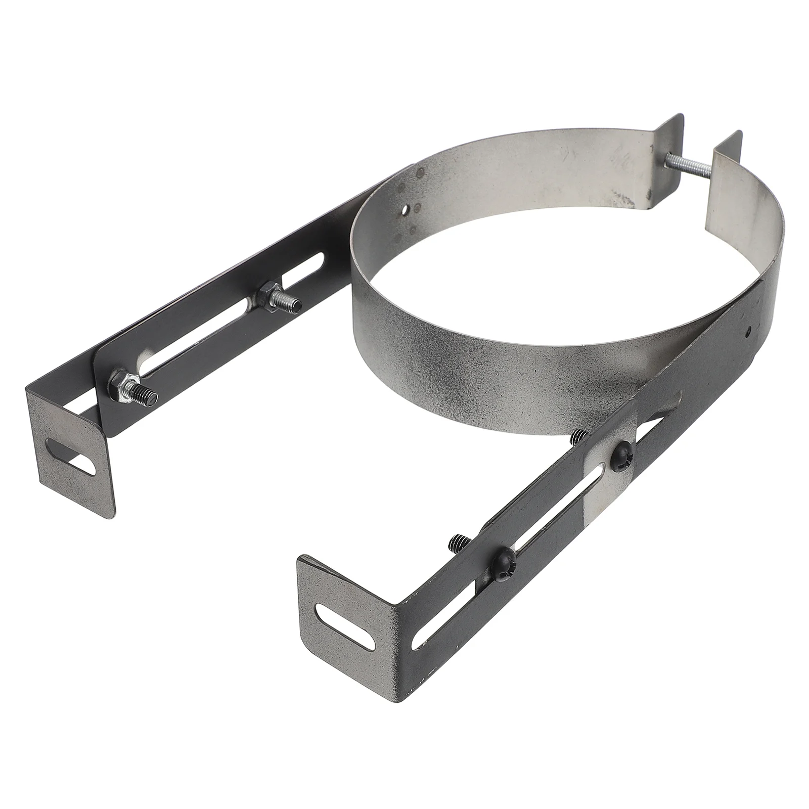 

Stainless Steel Chimney Pipe Bracket Adjustable Wall Mount Holder For Stove Pipe Support Clamp