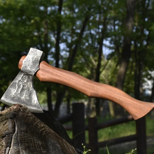 High quality carbon steel Curved handle axe