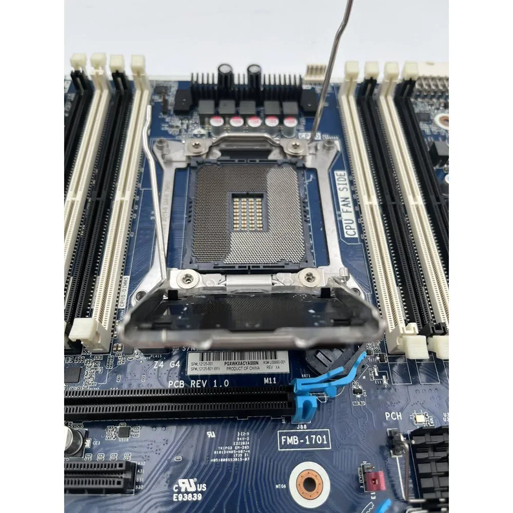 اللوحة الأم لمحطة العمل لسلسلة HP Z4 G4 L12125-001 L09990-001 Core X