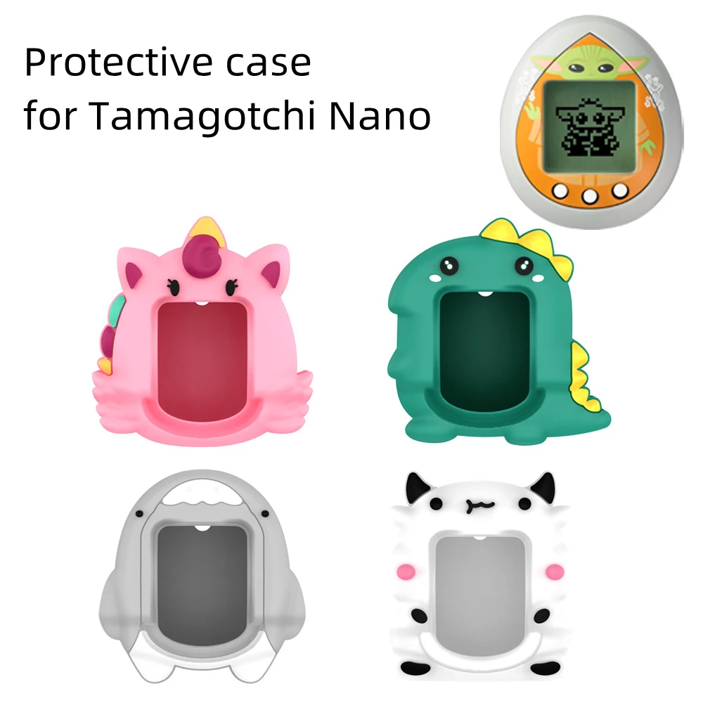 Silicone Protective Case for Tamagotchi Nano Pet Game Console Cartoon Protective Cover Game Player Shell Accessories