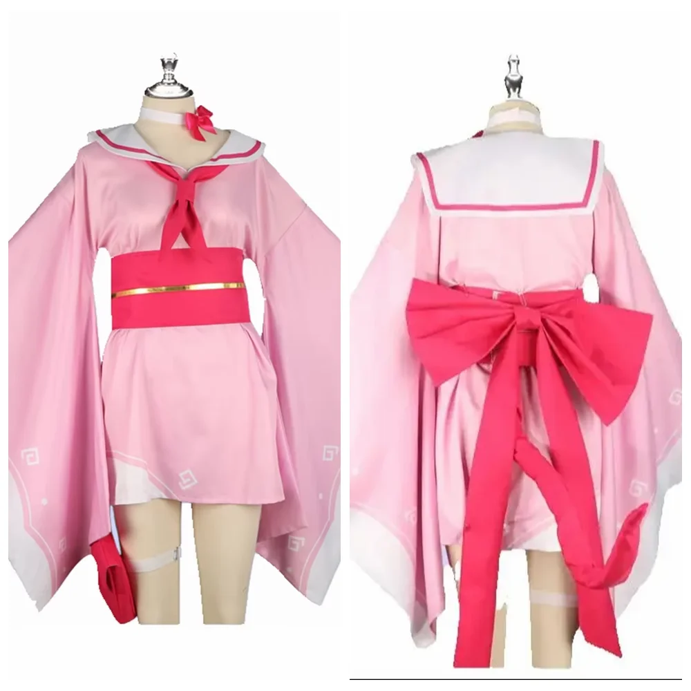 

XIN LAI SEN Unisex Cos Allied Hyakkiyako Cosplay Costume Kimono Carnival Festival Party Birthday Gift Clothing