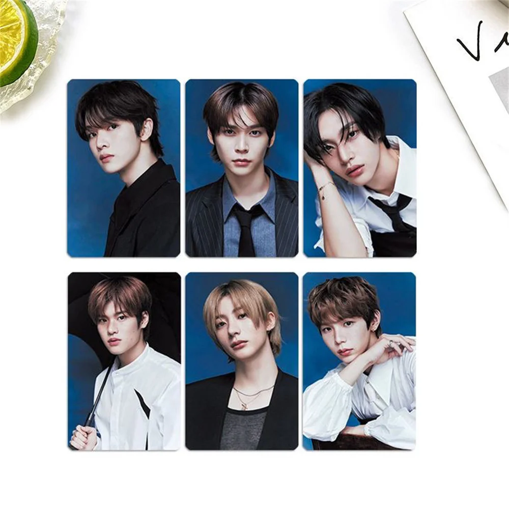 6pcs/set Kpop RIIZE  HD Printing Calendar Card Postcard LOMO Card Double Sided Waterproof Membrane SHOTARO EUNSEOK Fans Gifts