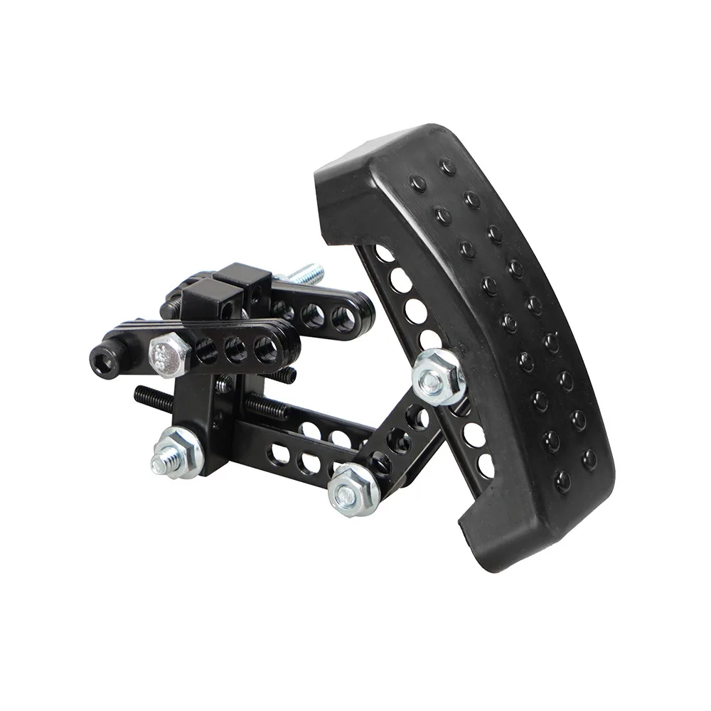 Pedal expander for short drivers Brake accelerator with adjustable length angle Pedal expander