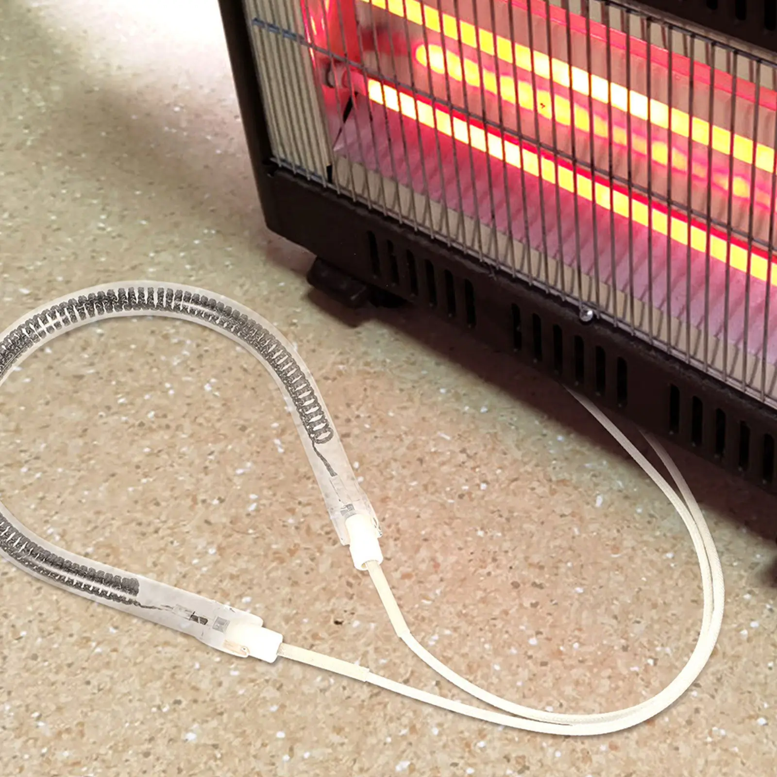 1000W Carbon Fiber Heating Element Tube for Ovens – Fast-Heating Replacement Lamp Bulb