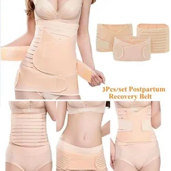 3 Pieces/Set Maternity Postnatal Bandage After Pregnancy Belt Underwear Intimates Postpartum Belly Band for Pregnant Women