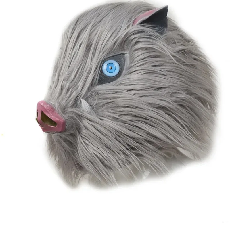 Ghost Slaying Blade Maske Halloween Monster Cosplay Masken Japanische Manga Hirainosuke Schwein Gesichtsmaske Anime Spielen Requisiten Schweinekopf Maske