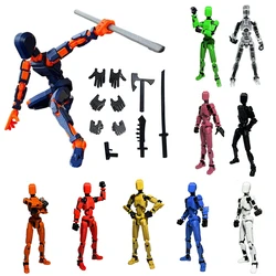 1PC Multi-Jointed Movable Shapeshift Robot Titan 13 Action Figures 3D Printed Mannequin Dummy Toys Kids Adults Children Game