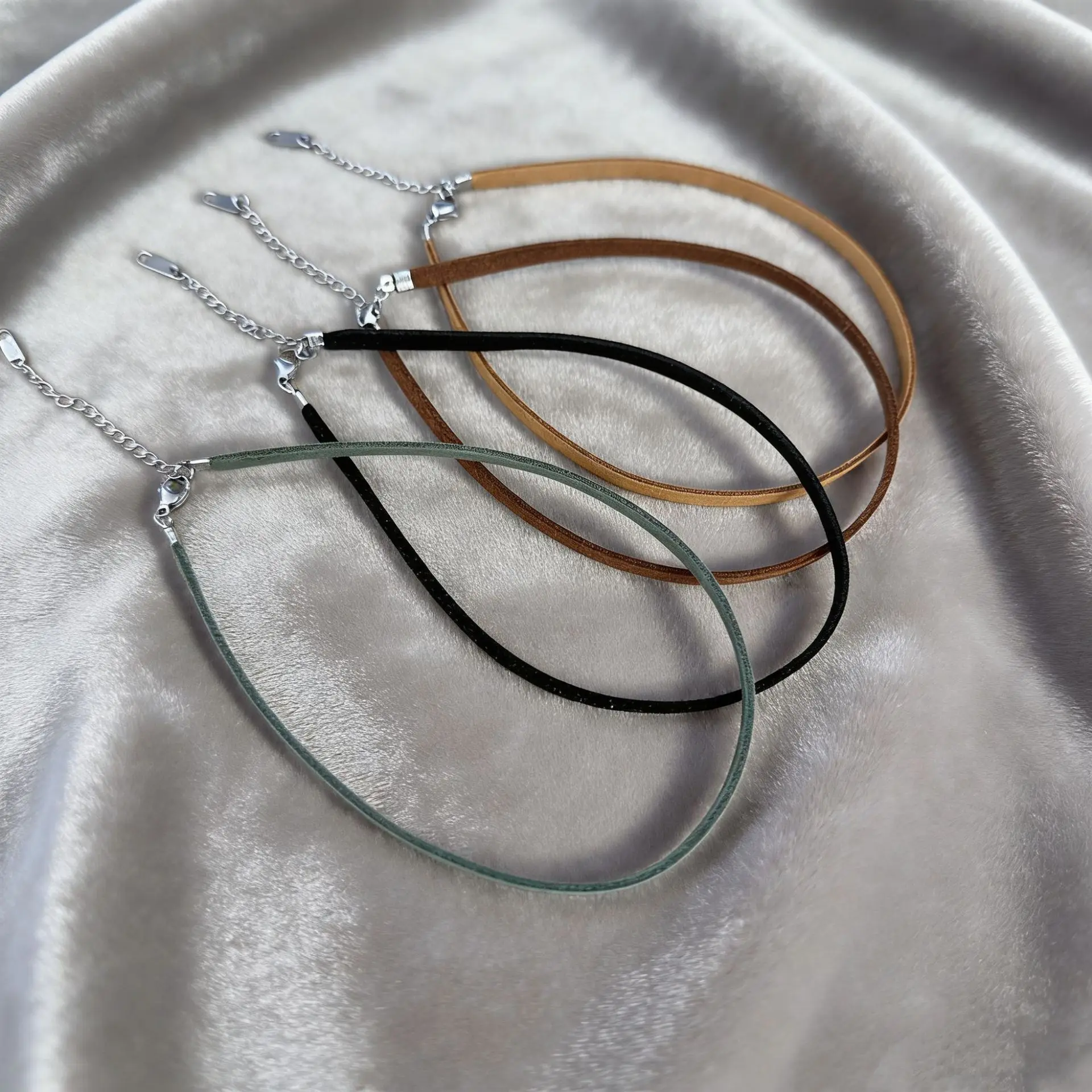 Einfache Leder Halsband Halskette Für Mädchen Frauen Party Halsketten Mode-Trend Schmuck Auf Den Hals Zubehör Geschenk Großhandel – Detail 6