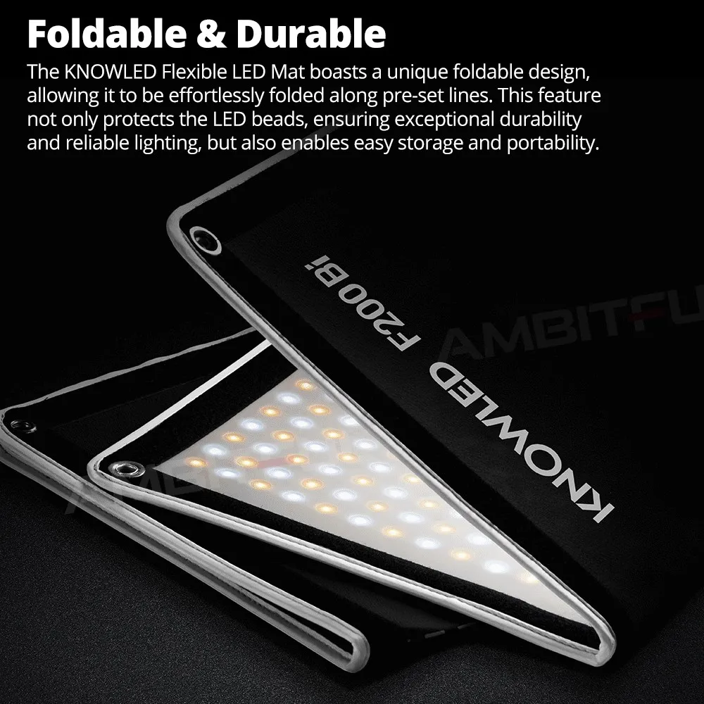Godox F200Bi F400Bi F600Bi Flexible LED Mat 2700K-8500K Bi-Color