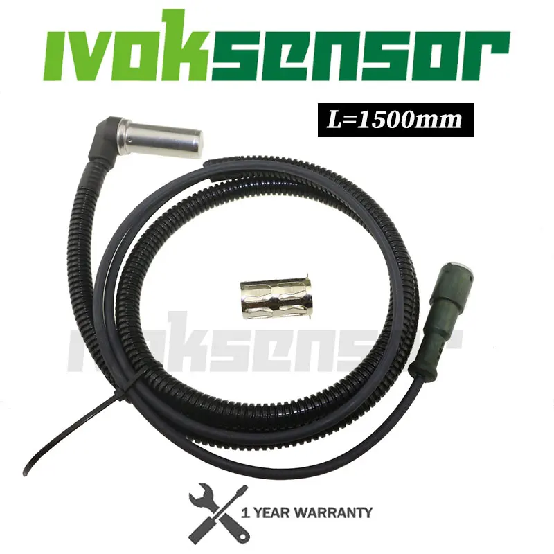 Brand New ABS Sensor For WABCO 4410328510 441 032 851 0 For MERCEDES-BENZ MB ACTROS ATEGO AXOR 0025422218 0025422518 L=1500mm