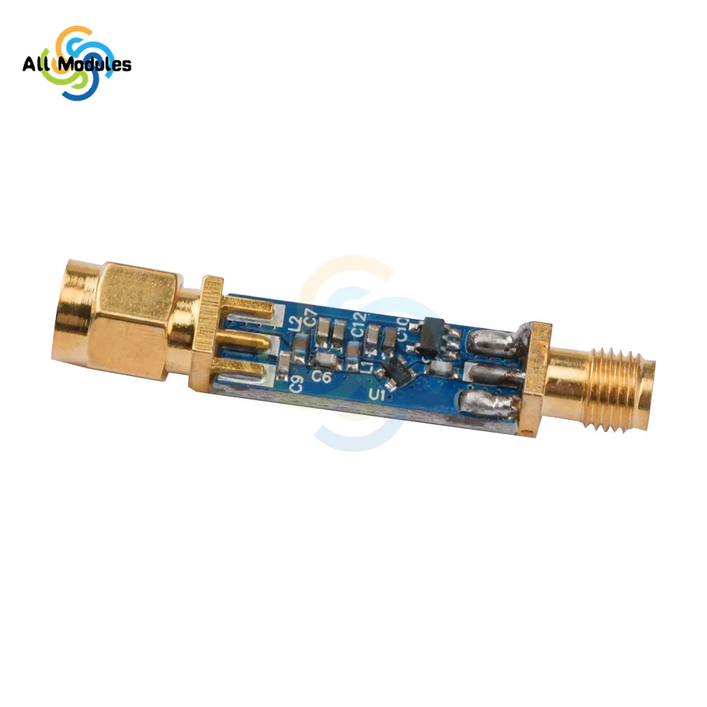 LNA for RTL Based SDR Receivers Low Noise Signal Amplifier Receiver Module Gain 21dB 0.05-4GHz Amplifier Module