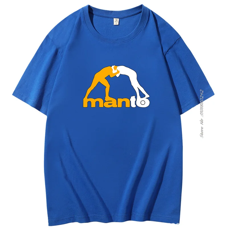 Manto brasiliano Jiu Jitsu Martialer Arter uomo Tshirt maschile classico